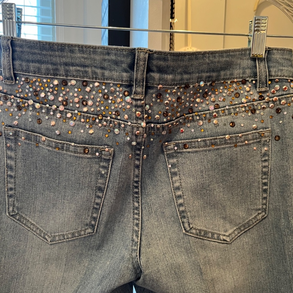 Boston Proper size 6 embellished jeans - Picture 12 of 12